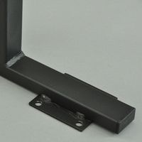 エイ･アイ･エス テーブルキッツ用 テーブル脚 II型 幅630×奥行85×高さ670mm ブラック TBK-II BK 1セット（直送品）