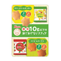 シルビア 糖質10g以下の油であげないスナック（バジルトマト） 3袋 糖質オフ ロカボ