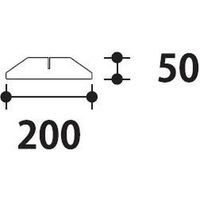 フジテックス アクリルパーテーション クリーナー付 D 窓付 幅1100×奥行200×高さ600mm （飛沫防止・飛沫対策） 透明 1台（直送品）