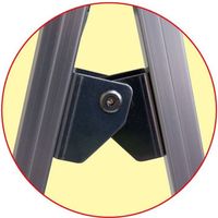 常磐精工 ブラックバリウススタンド看板 アクリルタイプ B2片面 BVASKAC-B2K 1台（直送品）