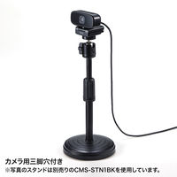 Webカメラ 500万画素 マイク搭載 固定フォーカス CMS-V59BK 1個 サンワサプライ