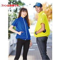 HOOH 半袖ニットブルゾン V771-39シルバーグレー L 村上被服 １セット（2着入）（直送品）