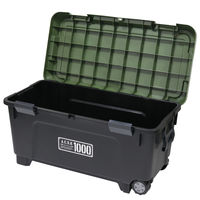 JEJアステージ アクティブストッカー1000X ブラックグリーン 1個