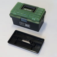 JEJアステージ ルーフツールボックス360X ブラックグリーン 1個
