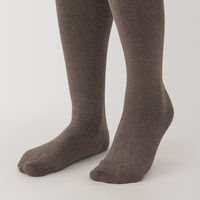 【レディース】無印良品 婦人 足なり直角 かかとに合う タイツ 婦人M モカブラウン 良品計画