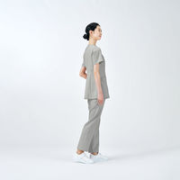 住商モンブラン パンツ レディス 半ゴム ブルーグレー S UM700-4/0 1枚　スクラブ（直送品）