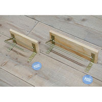 ポッシュリビング トイレットペーパーホルダー シングル アンティークG W20×D11×H9cm アイアン/マンゴーウッド 41379 1個（直送品）