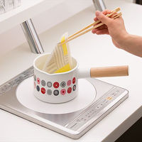 （100%天然素材）スポンジワイプ S 北欧ふきん セルロース 抜群の吸水力 ムオヴォ ストライプス イエロー 1個 イーオクト