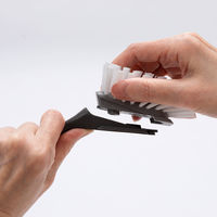 エコンフォートハウス スウェーデン王室御用達 北欧 ディッシュブラシ キッチンブラシ コゲ落とし グレー 1個 イーオクト