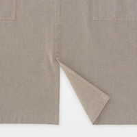 無印良品 綿平織 ワークエプロン 男女兼用L-XL ダークベージュ 良品計画
