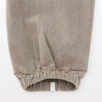 無印良品 着脱しやすい 割烹着 フリーサイズ ダークベージュ 良品計画