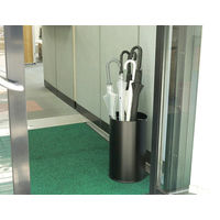 ぶんぶく 傘立て アンブレラスタンド ウェーブ ブラック BK 18本用 USR-S-60 1個（直送品）