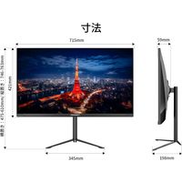 ジャパンネクスト  31.5インチ ワイド4K液晶ディスプレイ(3840x2160/IPS/DP) JN-IPS315U-HSP（直送品）