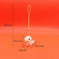 ホビックス HOBBIX ビーズキット 京・金運白へび根付け BK-132 BK132 1セット(3個)（直送品）