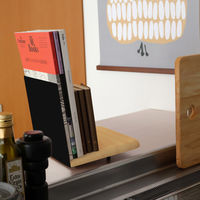 林製作所 AnoTana ブックスタンド~ほんのこしかけ~ ブラック/木目 YS-B02B-N 1個（直送品）