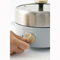 BRUNO コンパクトマルチグリルポット(ブルーグリーン) BOE115-BGR 1個