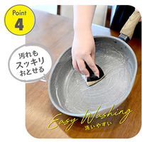 ランテル・メディエール every U. 軽量フライパン 注ぎ口付き 20cm+28cmセット LN-2417_W 1組（直送品）