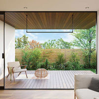 川口技研 ホスクリーンSPU型 軒天用物干 ブラック SPU-6518-BL 1個（直送品）