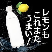 アイリスフーズ 富士山の強炭酸水 レモン ラベルレス 1L 1セット（15本入×2箱）