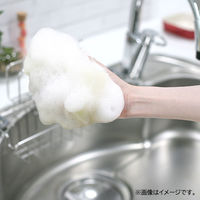 キッチンスポンジ 一ツ星スポンジ やわらか 食器洗い用 泡立ちよく 長持ち ブラック 日本製 1セット（1個×5）ワイズ