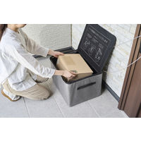 アイリスオーヤマ　ソフト宅配ボックスＨＧ　グレー　TBKS-HG　１個