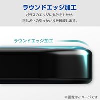 らくらくスマートフォン a ガラスフィルム 高透明 表面硬度10H PM-F243FLGG エレコム 1個（直送品）
