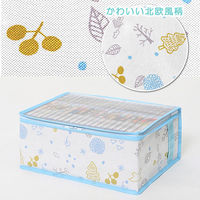 アストロ 北欧の森 コミック収納ケース 3枚組 606-59 1セット(3枚)（直送品）