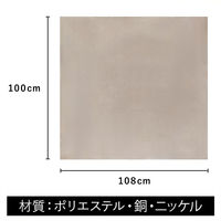 アストロ 防磁シート108×100cm 821-18 1枚（直送品）