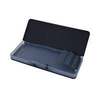 サンスター文具　コンパクトふでいれヨコピタ　ネクスト　ブラック　S1314475　1個