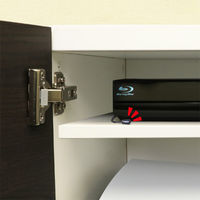 ナカバヤシ リモコン中継ケーブル MRE-01/BK 1個