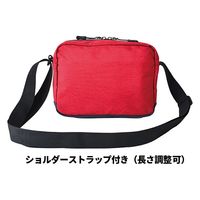 スワン CAPTAIN STAG ショルダーバッグ 1272 レッド 1個（直送品）