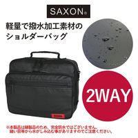 スワン SAXON 横型2wayショルダーバッグ 5184 ブラック 1個（直送品）