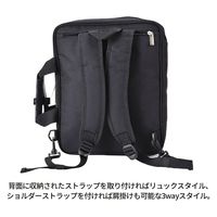 スワン SAXON 横型3wayショルダーバッグ 5206 ブラック 1個（直送品）