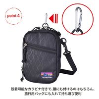 スワン CAPTAIN STAG ショルダーバッグ 1327 ベージュ 1個（直送品）