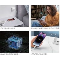 UGREEN USB タイプC充電器 20W Nexode USB Type-C GaN 急速充電器 15328 1個