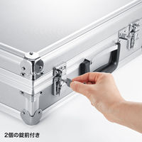 サンワサプライ セキュリティ対応アルミケース BAG-AL5SL 1個（直送品）