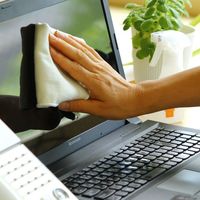 MQ・Duotex プレミアムダブルクロス グレー/クリーム 1枚 イーオクト　マイクロファイバークロス