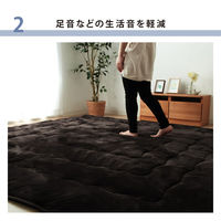 イケヒコ 大判ドーク こたつ敷 ブラウン 220×260cm 1161710066213 1個（直送品）