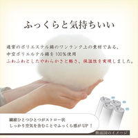 イケヒコ・コーポレーション つむぎ 掛布団 ブラウン 185×225楕円cm 1380000002486 1個（直送品）