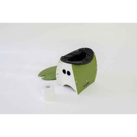 イケックス工業 アウトドアチェア 軽量 折りたたみ パタット PATATTO250+ オリーブ×ホワイト 415426 1個（直送品）