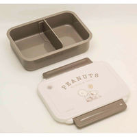 オーエスケー お弁当箱 1段 500ml タイトボックス PEANUTS EVERYDAY 食洗機対応 レンジ対応 抗菌 416726 1個（直送品）