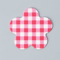 おしゃれ着ネット フック付　ギンガムレッド 1個