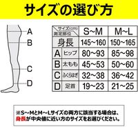 SLIM WALK（スリムウォーク） メディカルリンパレギンス ブラック ML ピップ