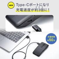 サンワサプライ 静音Bluetooth5.0 IR LEDマウス（5ボタン・薄型） MAーBIS5116BK 1個