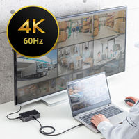 サンワサプライ USB20Gbps TypeーCケーブル（シングルスクリューロック・240W）  1本