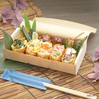 アサヒグリーン 木製容器 白樺ケース 5401 1ケース(100個)（直送品）