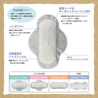 【生理用品】 ナプキン 軽い日昼用 羽つき 21.5cm オーガニックコットン ナプキン 肌ケアタイプ 1セット（20個入×3）コットン・ラボ