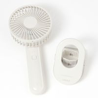 2WAYクリップファン アイボリー LAKOLE/ラコレ