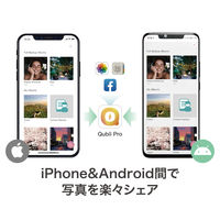 Maktar 充電しながらデータ自動バックアップ Qubii MaxーC 最大2TB対応 QUBIIMAX-C-W 1個