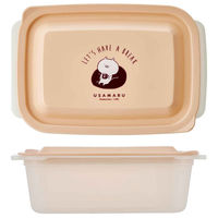 スケーター 保存容器 530ml フタしたまま使える保存容器 うさまる 2個セット 451873 1個（直送品）